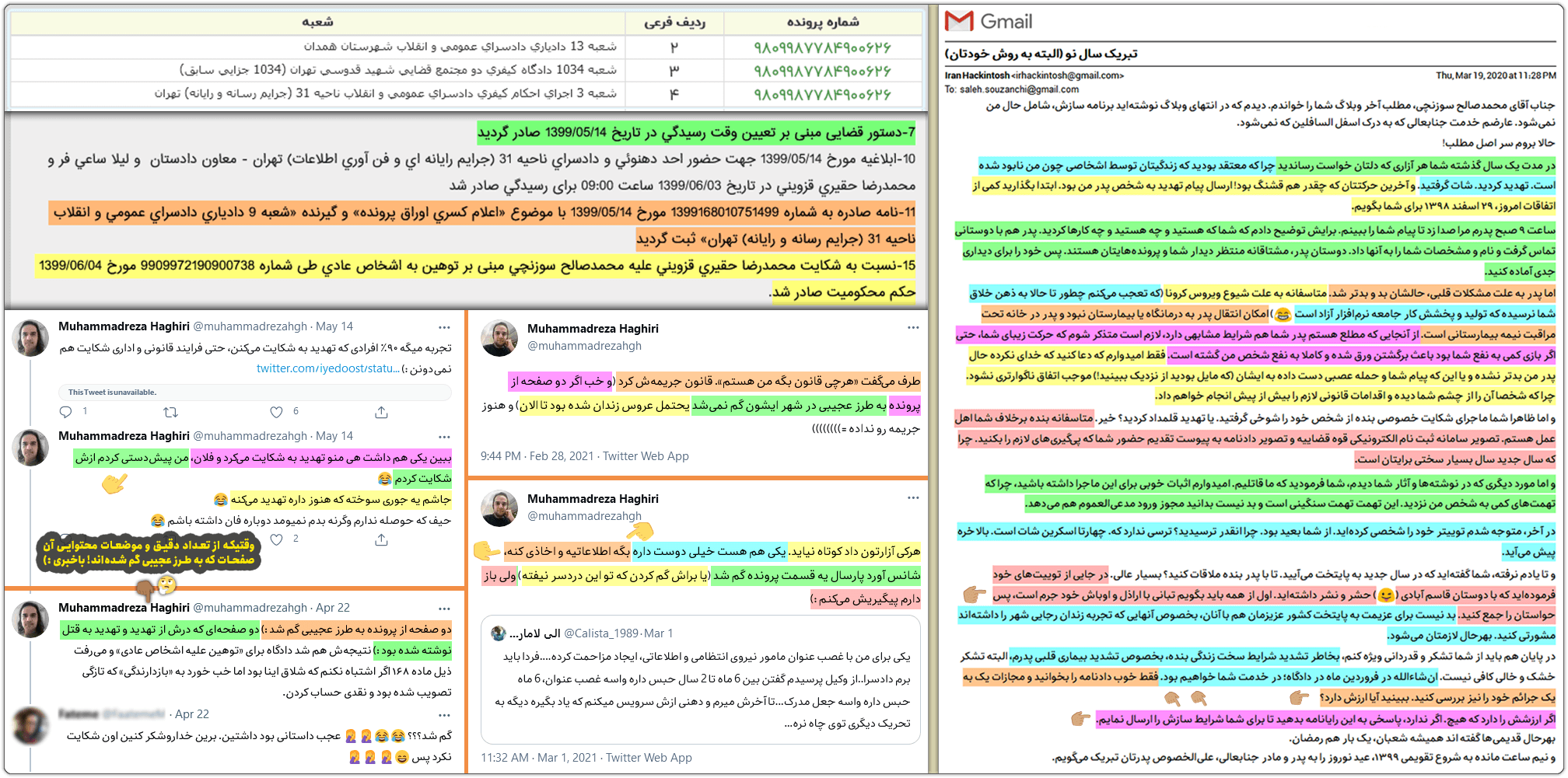 گزارش فساد: پروندهسازی و طرح شکایت واهی با همراهی برخی از عوامل پلیس فتا 18 egrar parvandeh sazi