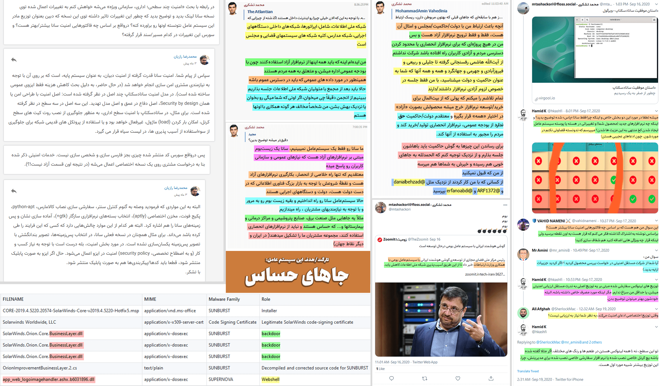 گزارش اول-دکتر رسول جلیلی: از توسعه زیرساختهای بومی فرمالیته، بزودی ضربات سختی دریافت خواهیم کرد!. 12 SanaOs intro 1