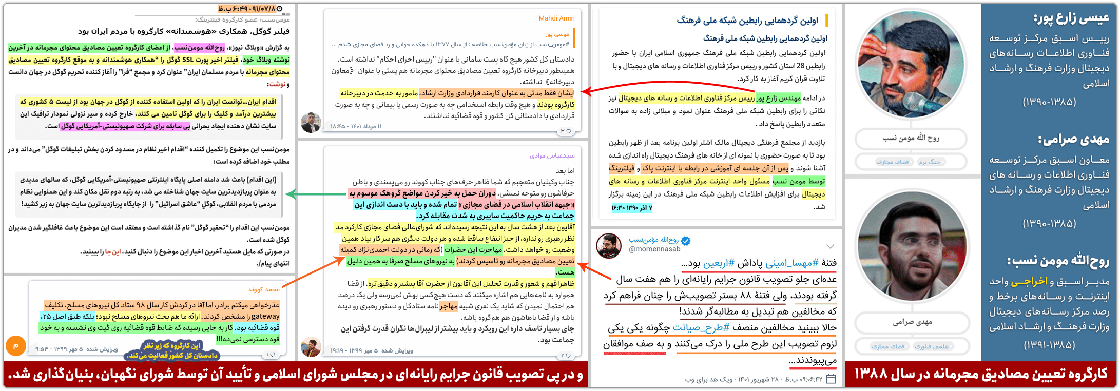دادستانی: چرا درگاههای پرداخت سایتهای قمار مسدود نمیشوند؟! 2 Komitte Filtering History02