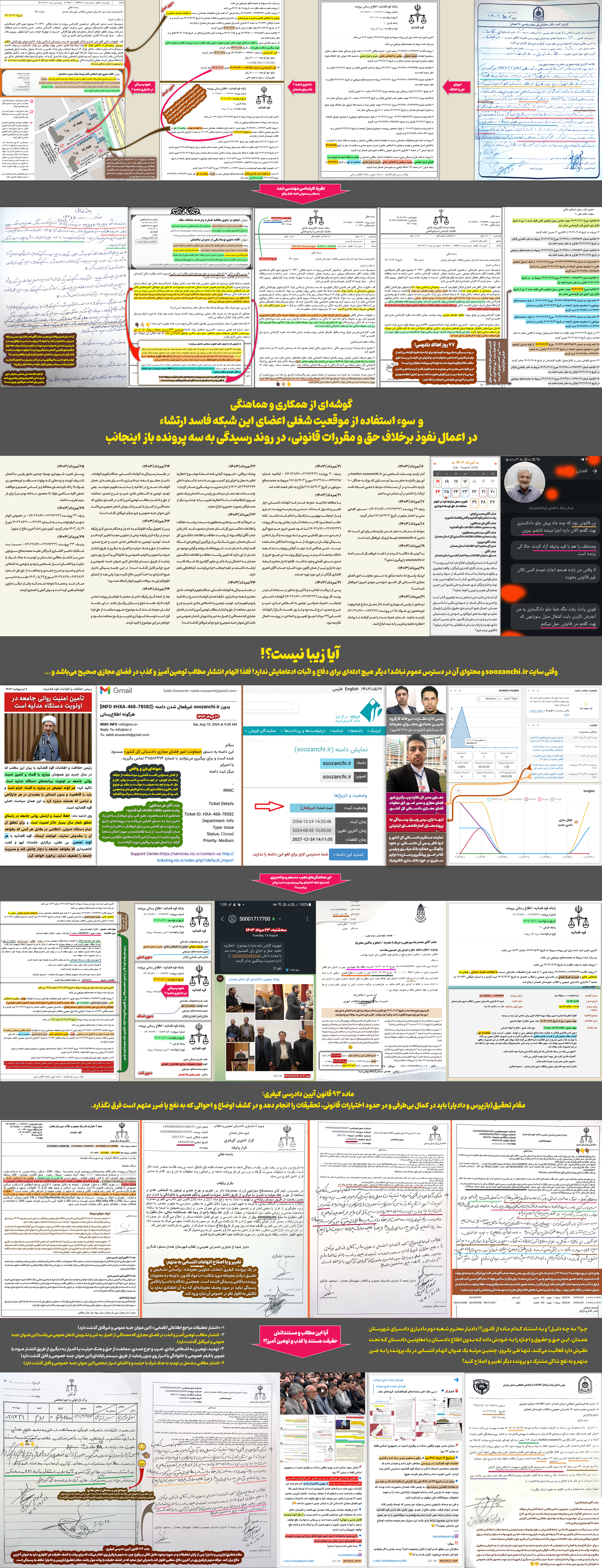 گزارش میدانی: از وجود یک شبکهٔ فساد ارتشاء، تبانی و اعمال نفوذ، کارچاقکنی و کلاهبرداری در شهر همدان 5 Map of fights