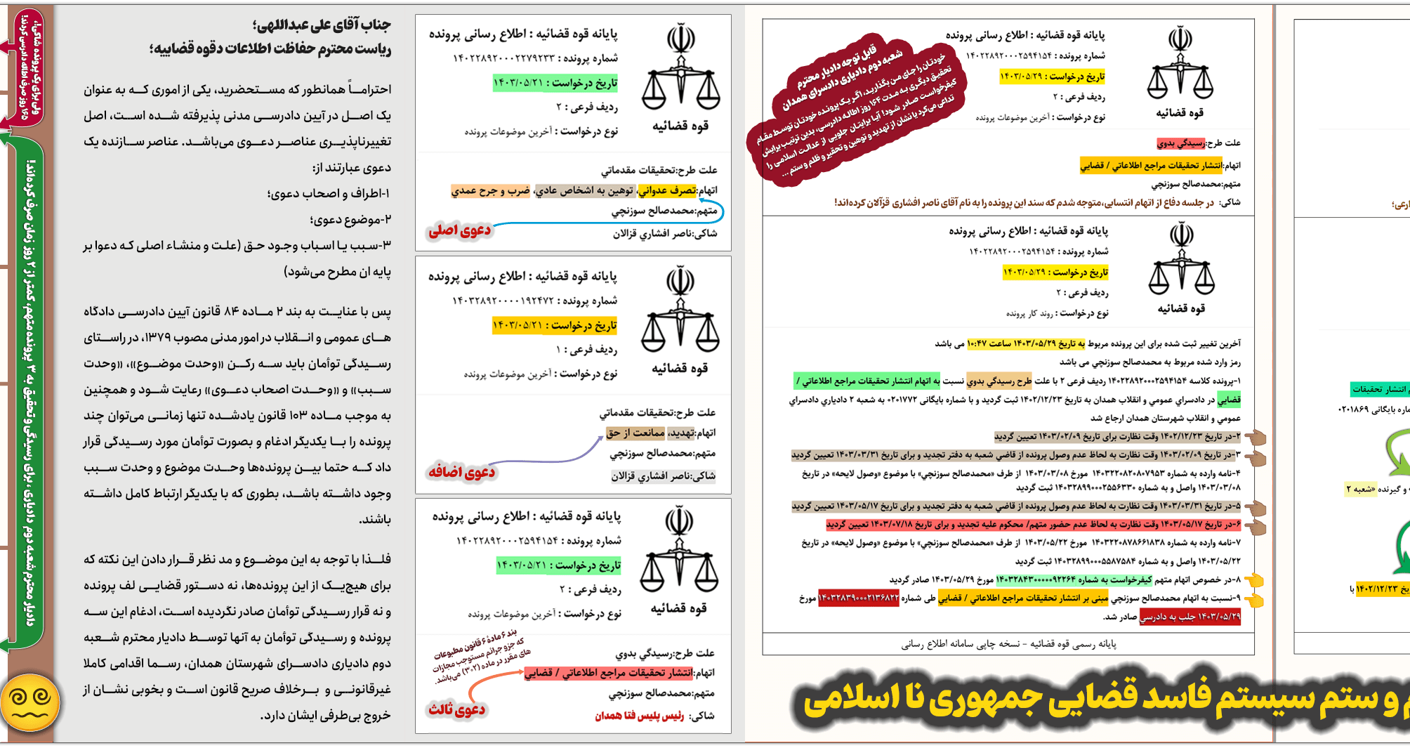 گزارش میدانی: از وجود یک شبکهٔ فساد ارتشاء، تبانی و اعمال نفوذ، کارچاقکنی و کلاهبرداری در شهر همدان 14 masoud lashgarian2 03